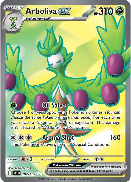 Pokemon: Arboliva ex - 207/182 card image