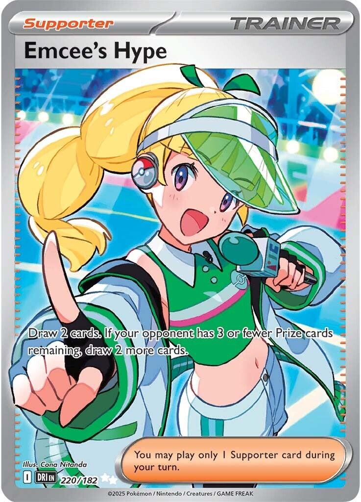 Pokemon: Emcee's Hype - 220/182 card image