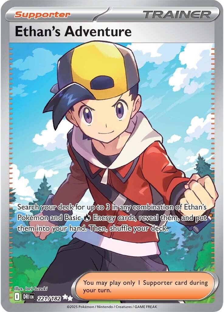 Pokemon: Ethan's Adventure - 221/182 card image