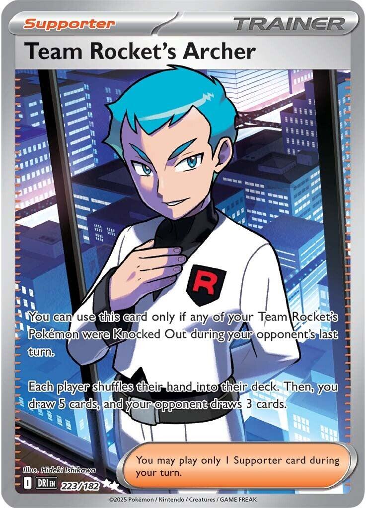 Pokemon: Team Rocket's Archer - 223/182 card image