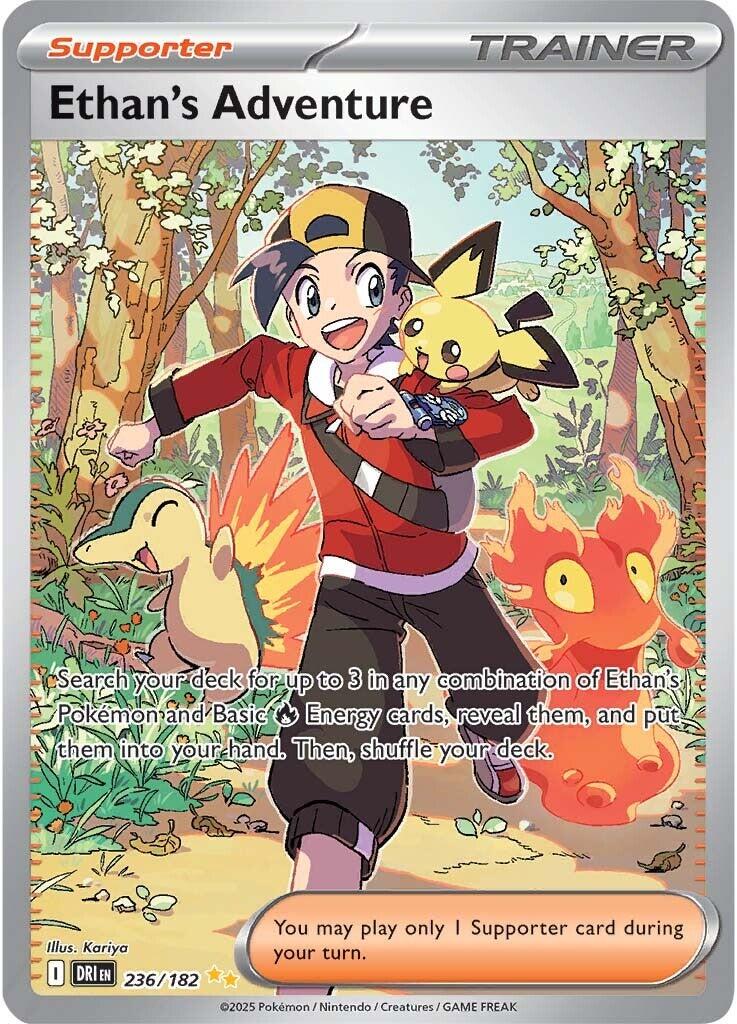 Pokemon: Ethan's Adventure - 236/182 card image