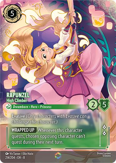 Disney Lorcana: Rapunzel - High Climber (Enchanted) card image