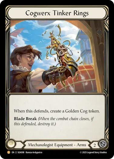 Flesh and Blood TCG: Cogwerx Tinker Rings image