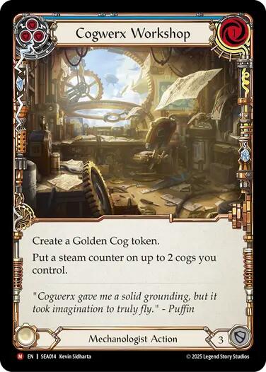 Flesh and Blood TCG: Cogwerx Workshop image