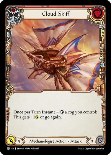 Flesh and Blood TCG: Cloud Skiff (Red) image