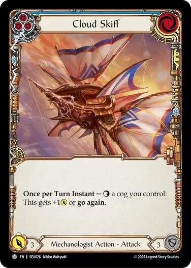 Flesh and Blood TCG: Cloud Skiff (Blue) image