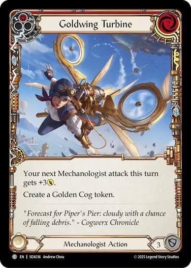 Flesh and Blood TCG: Goldwing Turbine (Red) image