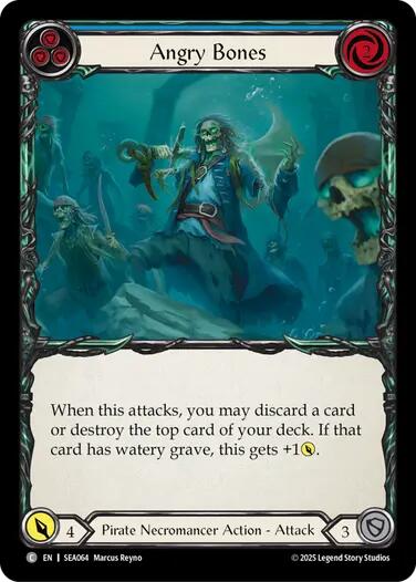 Flesh and Blood TCG: Angry Bones (Blue) image