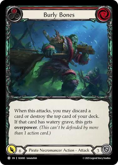 Flesh and Blood TCG: Burly Bones (Red) image