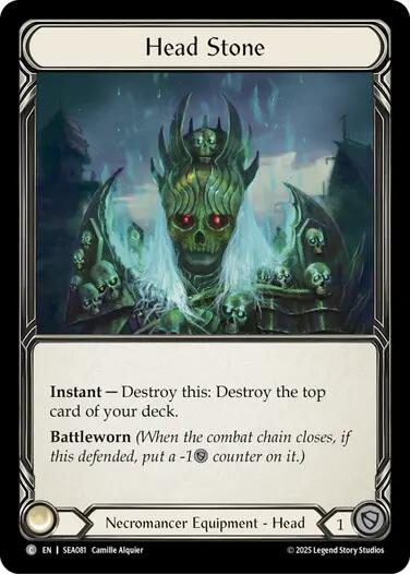 Flesh and Blood TCG: Head Stone image