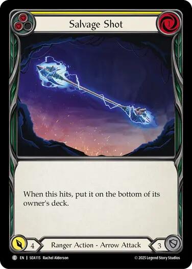 Flesh and Blood TCG: Salvage Shot (Yellow) image
