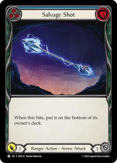 Flesh and Blood TCG: Salvage Shot (Blue) image