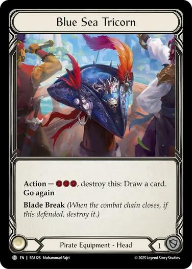 Flesh and Blood TCG: Blue Sea Tricorn image