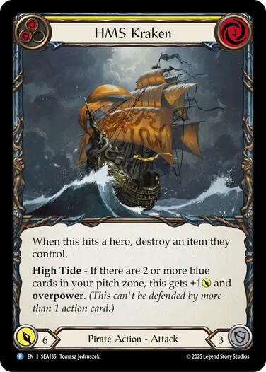 Flesh and Blood TCG: HMS Kraken image