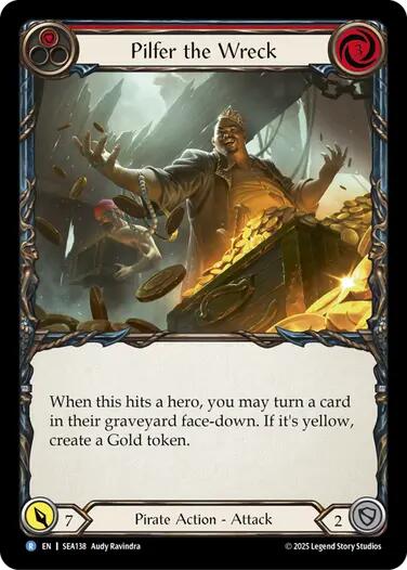 Flesh and Blood TCG: Pilfer the Wreck (Red) image