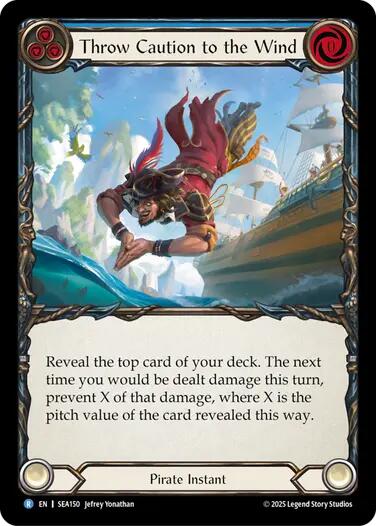 Flesh and Blood TCG: Throw Caution to the Wind image