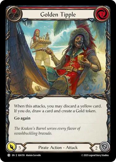 Flesh and Blood TCG: Golden Tipple (Red) image