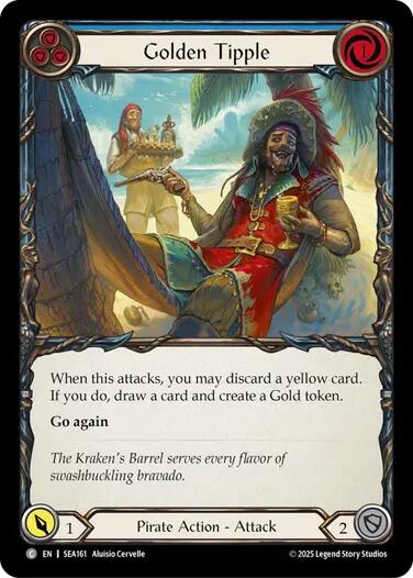 Flesh and Blood TCG: Golden Tipple (Blue) image