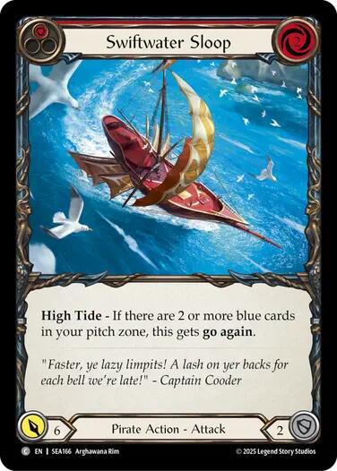 Flesh and Blood TCG: Swiftwater Sloop (Red) image