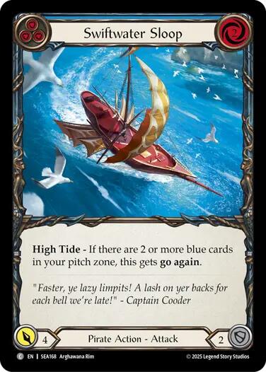 Flesh and Blood TCG: Swiftwater Sloop (Blue) image