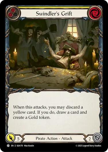 Flesh and Blood TCG: Swindler's Grift (Yellow) image
