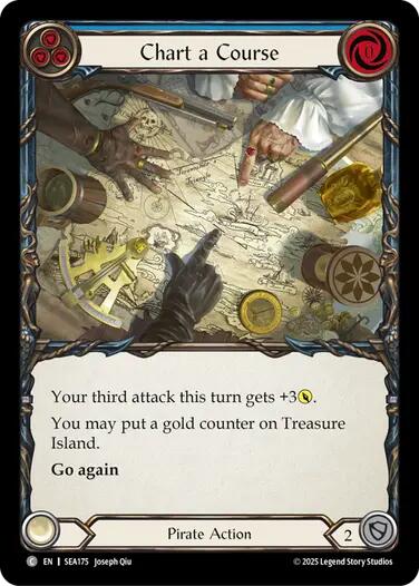 Flesh and Blood TCG: Chart a Course (Blue) image