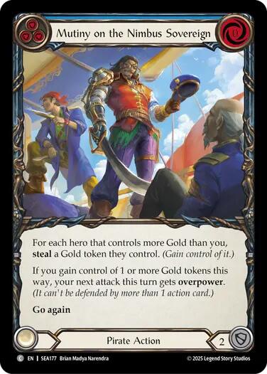 Flesh and Blood TCG: Mutiny on the Nimbus Sovereign image