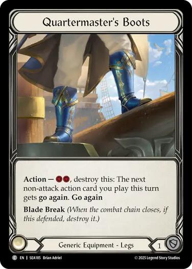 Flesh and Blood TCG: Quartermaster's Boots image
