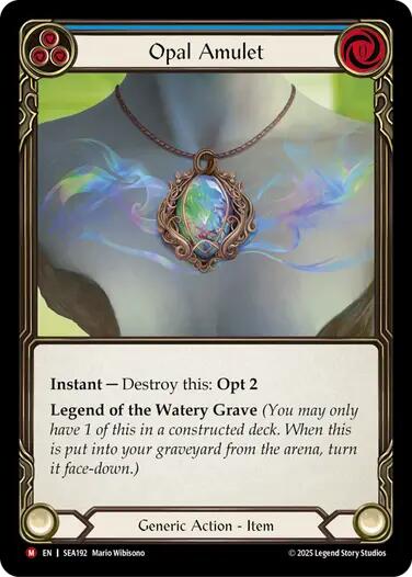 Flesh and Blood TCG: Opal Amulet image