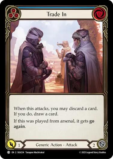 Flesh and Blood TCG: Trade In (Blue) image