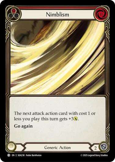 Flesh and Blood TCG: Nimblism (Red) image