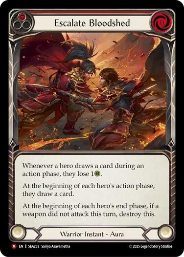 Flesh and Blood TCG: Escalate Bloodshed image