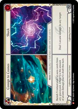 Flesh and Blood TCG: Consign to Cosmos // Shock image
