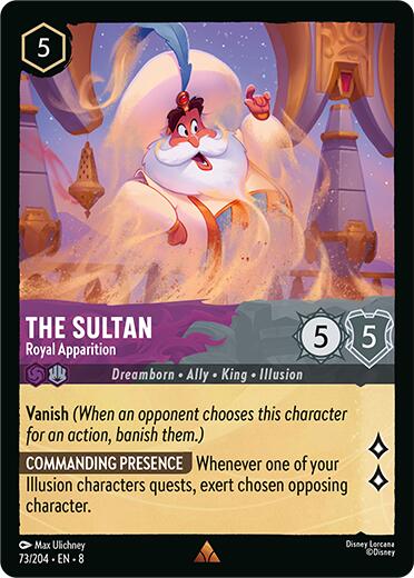 Disney Lorcana: The Sultan - Royal Appaarition card image