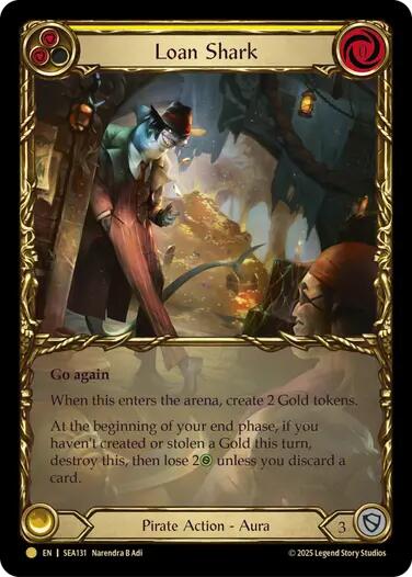 Flesh and Blood TCG: Loan Shark (Treasure) image