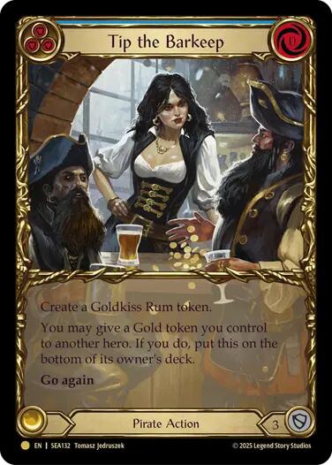 Flesh and Blood TCG: Tip the Barkeep (Treasure) image