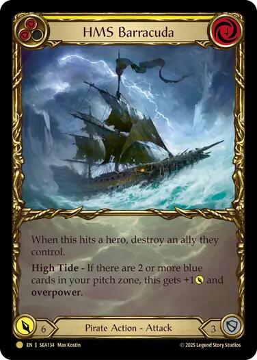 Flesh and Blood TCG: HMS Barracuda (Treasure) image