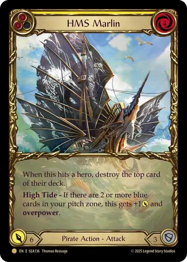 Flesh and Blood TCG: HMS Marlin (Treasure) image