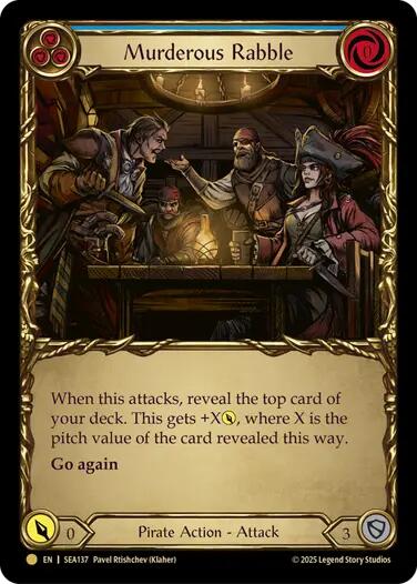 Flesh and Blood TCG: Murderous Rabble (Treasure) image