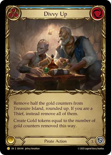 Flesh and Blood TCG: Divvy Up (Treasure) image