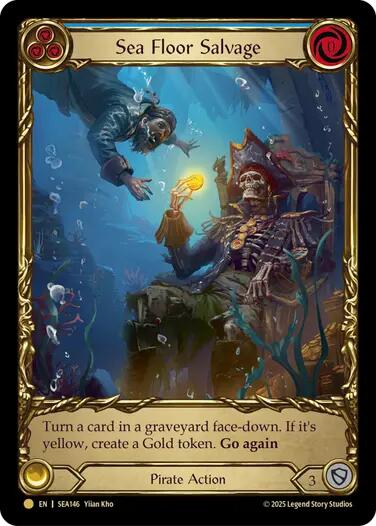 Flesh and Blood TCG: Sea Floor Salvage (Treasure) image