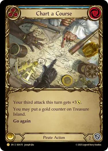 Flesh and Blood TCG: Chart a Course (Blue) (Treasure) image