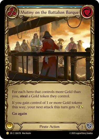 Flesh and Blood TCG: Mutiny on the Battalion Barque (Treasure) image