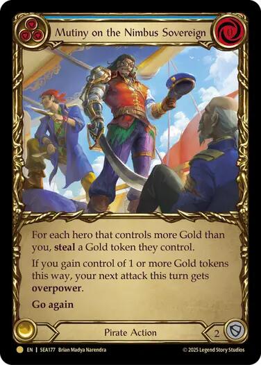 Flesh and Blood TCG: Mutiny on the Nimbus Sovereign (Treasure) image