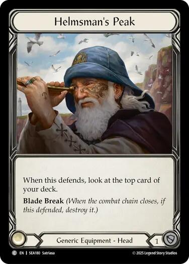 Flesh and Blood TCG: Helmsman's Peak (Treasure) image