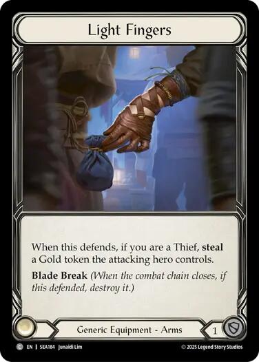 Flesh and Blood TCG: Light Fingers (Treasure) image