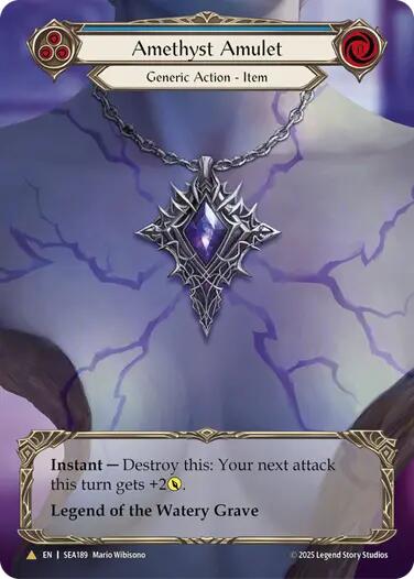 Flesh and Blood TCG: Amethyst Amulet (Treasure) image