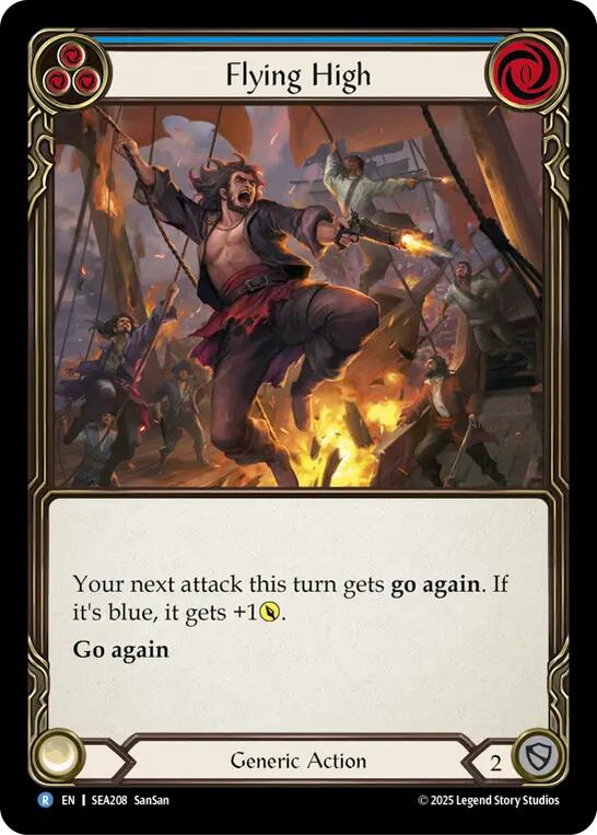 Flesh and Blood TCG: Flying High (Blue) image