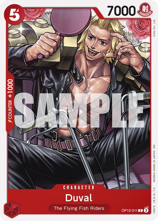One Piece Card Game: Duval card image