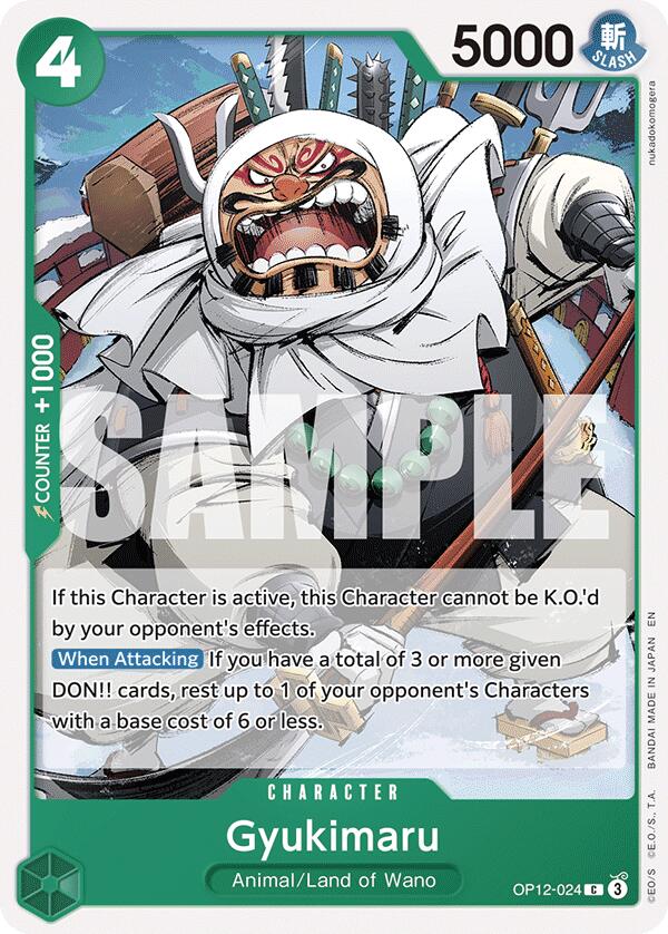 One Piece Card Game: Gyukimaru card image